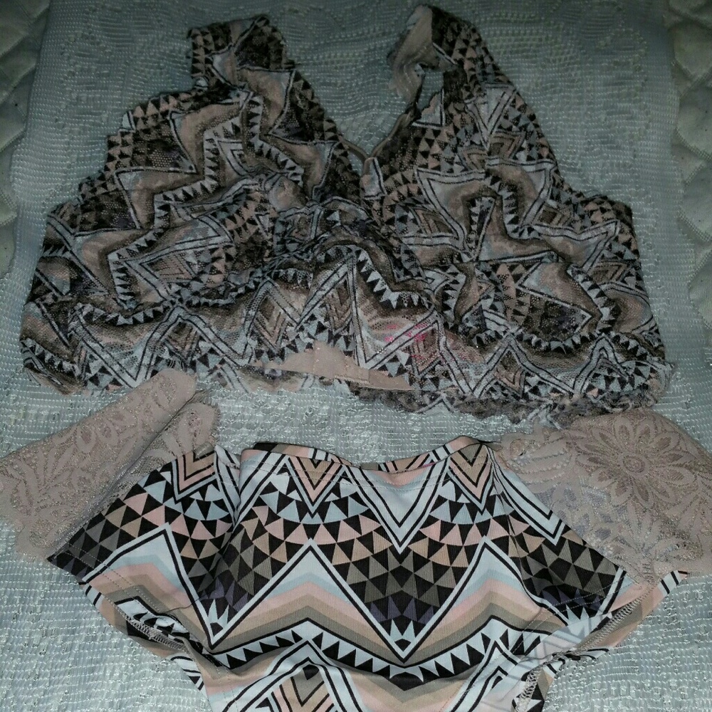 Victoria's secret Pink Brallette and panty